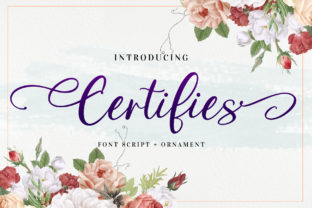 Certifies: A Modern Calligraphy Font for Marketers