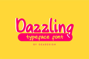 Dazzling Font: A Creative Touch