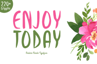 Enjoy Today Font for Modern Design