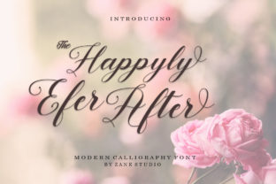 Happyly Ever After Font for Editorial Design