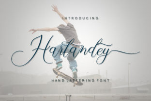 Harlandey: A Bold Script Font