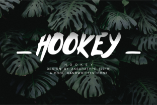 Hookey: A Handwritten Font for Creative Makers