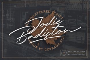 Jodie Badiston: A Font That Elevates Your Brand