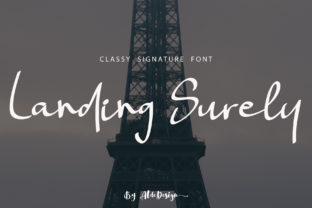 Landing Surely Font for Creative Projects