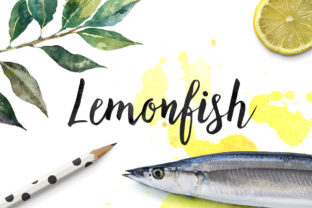 Lemonfish: A Cute Handlettered Script