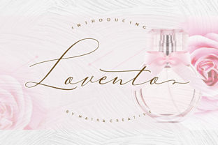Lovento: A Handwritten Font for Creative Projects