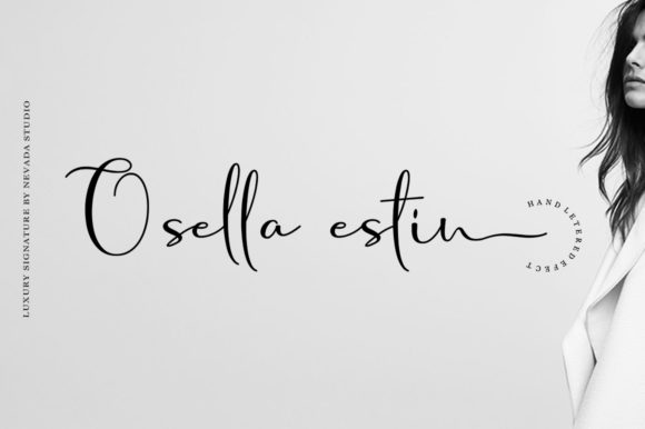 Osella Estin Font for Crafters