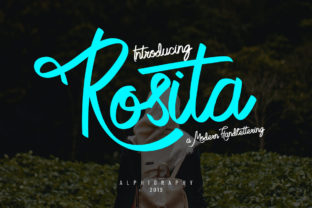 Rosita: A Script Font for Elegant Design