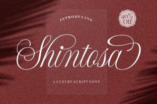 Shintosa: A Stylish Script Font