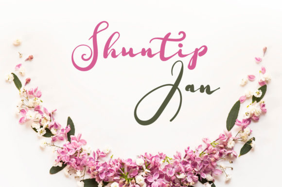 Shuntip Jan: A Font for Elegant Branding