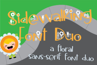 Sidewalking Duo: A Font That Stands Out