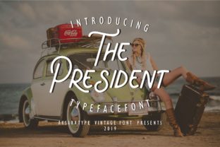 The President Font: A Vintage Touch for Business