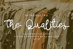 The Qualities: A Font That Elevates Branding