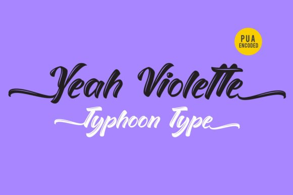 Yeah Violette: A Creative Font for Makers